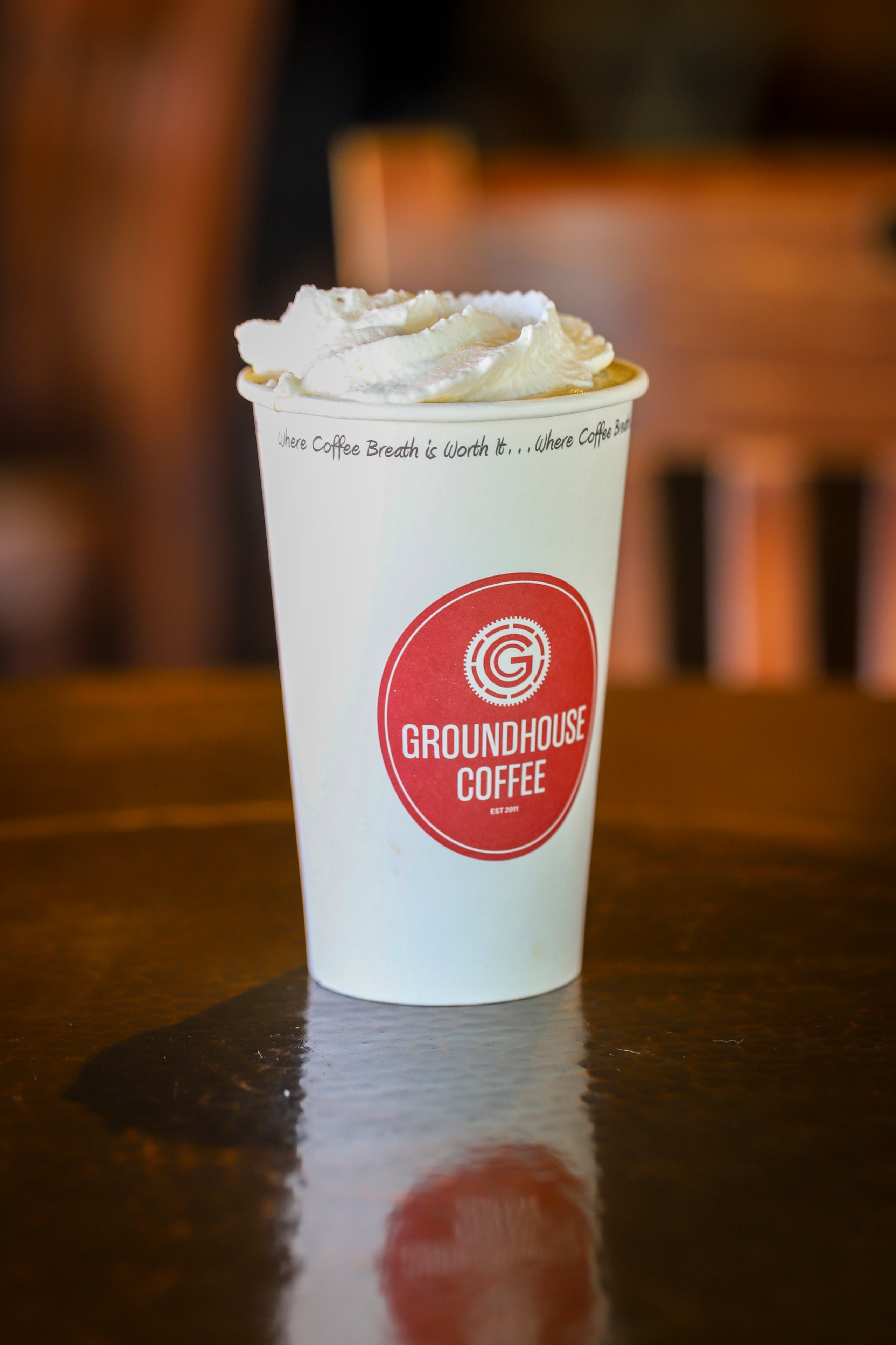 Brown Cow Latte Groundhouse Coffee