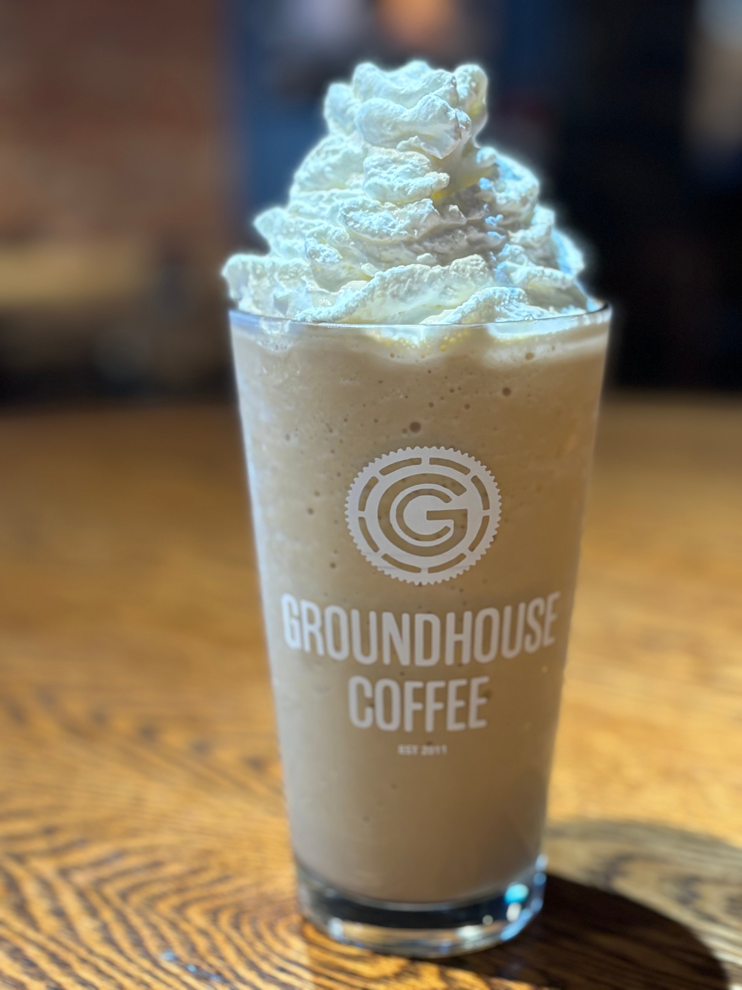 Kissing Cow Blender Groundhouse Coffee