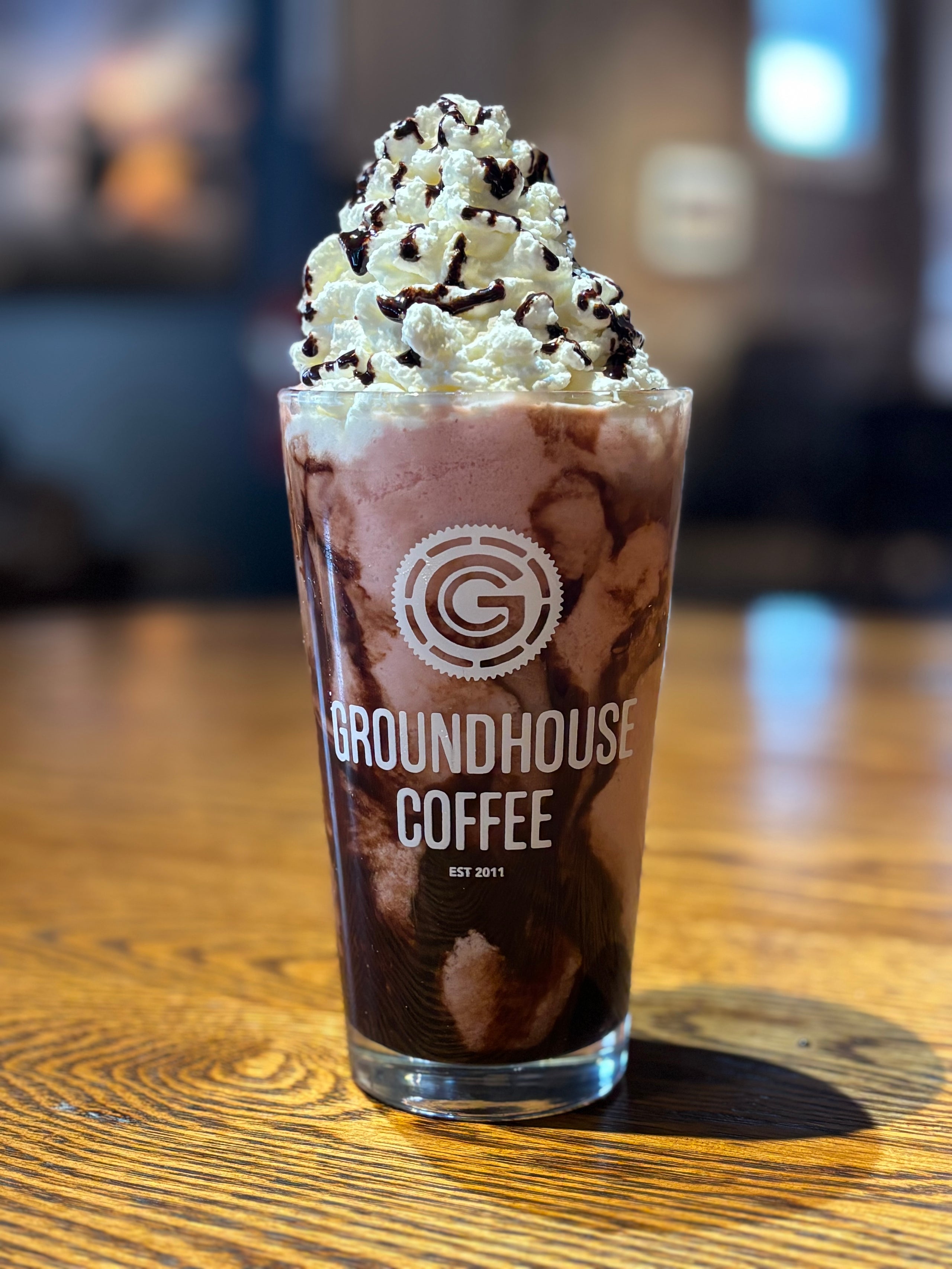 Chocolate Covered Strawberry Blender Groundhouse Coffee